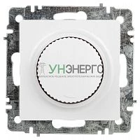 Светорегулятор поворотный СП Accent 6-401-01 600Вт 230В IP20 бел. Intro Б0063668