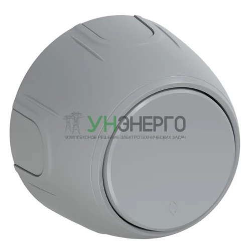 Переключатель 1-м Rotondo сер. OneKeyElectro 7700954