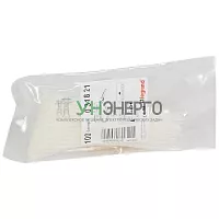 Хомут кабельный Colring 2.4х140 бесцвет. (уп.100шт) Leg 031821