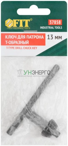 Ключ для патрона T-образный 13мм FIT 37858 фото 3