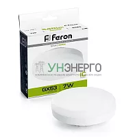 Лампа светодиодная Feron LB-451 GX53 7W 4000K 25828