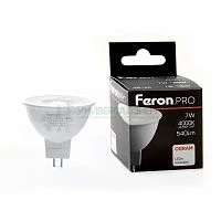 Лампа светодиодная Feron.PRO LB-1607 G5.3 7W 4000K 38186