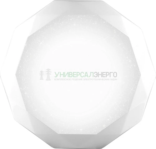 Светодиодный управляемый светильник накладной Feron AL5200 DIAMOND тарелка 36W 3000К-6000K белый 29635 фото 4