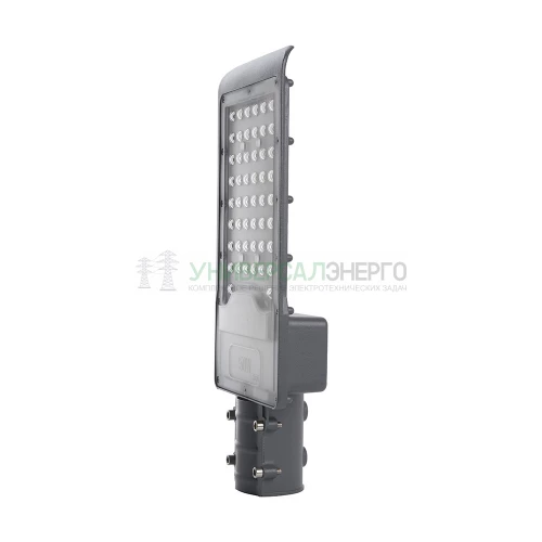 Светодиодный уличный консольный светильник Feron SP3032 50W 6400K 230V, серый 32577 фото 4