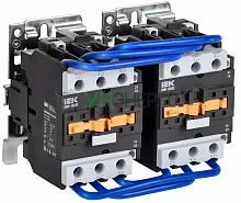 Контактор КМИ-46532 реверс 65А 400В/АС3 2НО;2НЗ IEK KKM43-065-400-22-1 Контактор КМИ-46532 реверс 65А 400В/АС3 2НО;2НЗ IEK KKM43-065-400-22-1