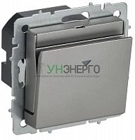 Выключатель карточный BRITE 30А ВС10-1-8-БрС механизм сталь IEK BR-V11-0-10-K46