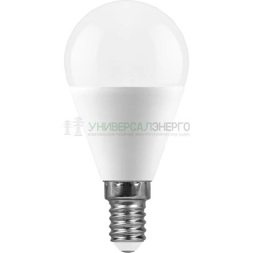 Лампа светодиодная Feron LB-950 Шарик E14 13W 6400K 38103 фото 2