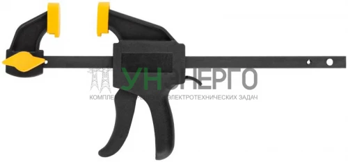 Струбцина нейлоновая пистолетная 100х185х30мм FIT 59280 фото 6