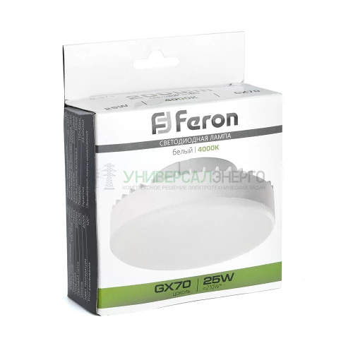 Лампа светодиодная Feron LB-474 GX70 25W 4000K 38269 фото 2