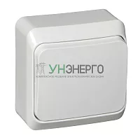 Переключатель проходной 1-кл. ОП Этюд 10А IP20 бел. SE BA10-004B