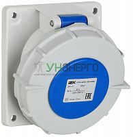 Розетка встраиваемая угловая ССИ-4232 32А 3п 2P+PE 6ч 220В IP67 IEK PSR41-032-3-0-67 Розетка встраиваемая угловая ССИ-4232 32А 3п 2P+PE 6ч 220В IP67 IEK PSR41-032-3-0-67