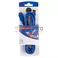 Шнур штекер USB A 3.0 - штекер micro USB 3.0 1.5м блист. Rexant 06-3158