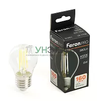 Лампа светодиодная Feron.PRO LB-1706 Шарик E27 6W 175-265V 4000K 51251