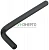Ключ шестигранный CrV 8мм FIT 64108