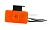 Фонарь габаритный боковой оранжевый [светодиод] 12V/24V WAS 101Z