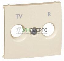 Панель лицевая TV-FM Valena для розетки сл. кость IEK 774342 Панель лицевая TV-FM Valena для розетки сл. кость IEK 774342