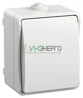 Выключатель проходной 1-кл. ОП Форс IP54 ВС20-1-0-ФБ бел. IEK EVS10-K01-10-54-DC