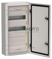 Корпус ЩРн-36 (1х36) TITAN 5 585х310х140 IP54 метал. сер. IEK TI5-50-N-036-54-7035