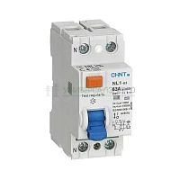 Выключатель дифференциального тока (УЗО) 2п 16А 10мА тип AC 6кА NL1-63 (R) CHINT 200823