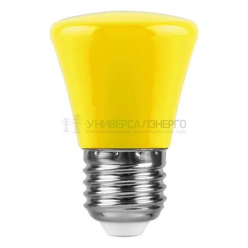 Лампа светодиодная Feron LB-372 Колокольчик E27 1W желтый 25935 фото 2