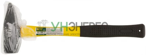 Молоток кованый 800г фибергласовая ручка FIT 44287 фото 3