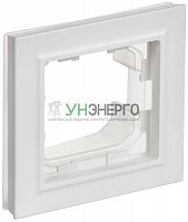 Рамка 1-м BRITE РУ-1-БрАБ-44 IP44 арктич. бел. IEK BR-M12-44-K91 Рамка 1-м BRITE РУ-1-БрАБ-44 IP44 арктич. бел. IEK BR-M12-44-K91