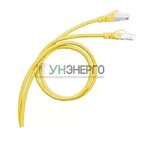 Патч-корд LCS RJ45 STP кат.6А 2м желт. Leg 051781