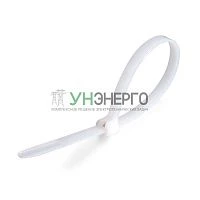 Хомут кабельный КСЗ 3х100 нейл. бел. (уп.100шт) Fortisflex 58491