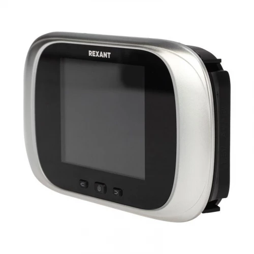 Видеоглазок дверной DV-112 с цветным LCD-дисплеем 2.8дюйм с функцией записи фото и звонком Rexant 45-1112 фото 6