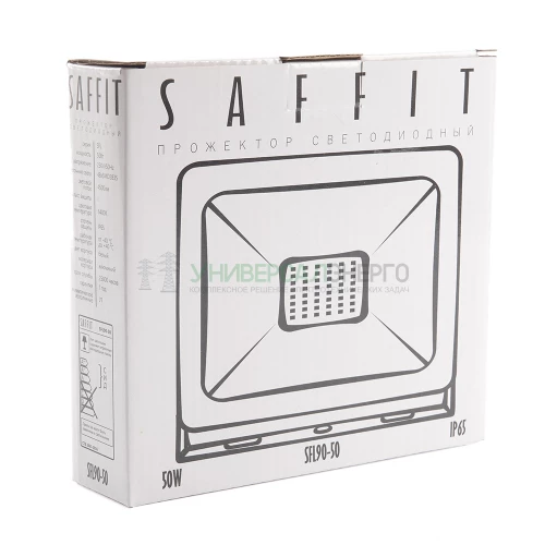 Светодиодный прожектор SAFFIT SFL90-50 IP65 50W 6400K белый 55073 фото 3
