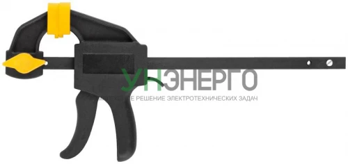 Струбцина нейлоновая пистолетная 100х185х30мм FIT 59280