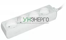 Удлинитель 4х3м без заземл. 10А IP20 У4 2P 250В 2х0.75 IEK WYP10-06-04-03-N