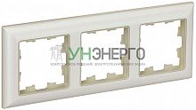 Рамка 3-м BRITE РУ-3-Бр беж./жемчуж. IEK BR-M32-12-1-K10 Рамка 3-м BRITE РУ-3-Бр беж./жемчуж. IEK BR-M32-12-1-K10