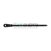 Хомут кабельный (стяжка) PCT-S 3.6х100-100BL 3.6х100 PA6.6 черн. (уп.100шт) JazzWay 5055582 Хомут кабельный (стяжка) PCT-S 3.6х100-100BL 3.6х100 PA6.6 черн. (уп.100шт) JazzWay 5055582