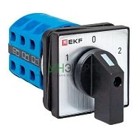Переключатель кулачковый ПК-1-23 3п 25А "1-0-2" IP65 EKF pk-1-23-25-65 Переключатель кулачковый ПК-1-23 3п 25А "1-0-2" IP65 EKF pk-1-23-25-65