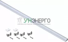 Профиль алюминиевый для LED ленты 1607 накладной прямоуг. опал (дл.2м) компл. аксессуров IEK LSADD1607-SET1-2-N1-1-08 Профиль алюминиевый для LED ленты 1607 накладной прямоуг. опал (дл.2м) компл. аксессуров IEK LSADD1607-SET1-2-N1-1-08
