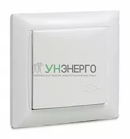 Розетка 1-м VALENZO защ. крышка с заземл. 6114 бел. ASD / IN HOME 4690612006376