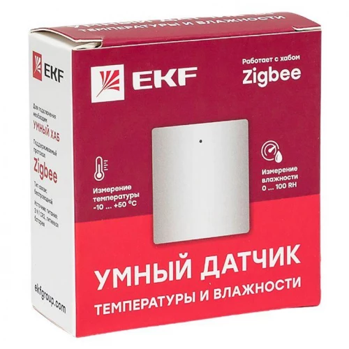 Датчик температуры и влажности умный Zigbee Connect EKF is-th-nd-zb фото 11