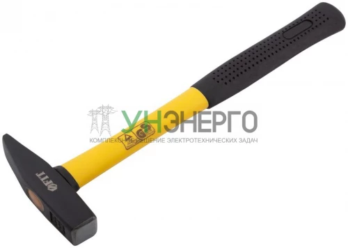 Молоток кованый 300г фибергласовая ручка FIT 44283 фото 2
