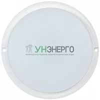 Светильник светодиодный ДПО 4002 12Вт 4000К IP54 круг бел. IEK LDPO0-4002-12-4000-K01