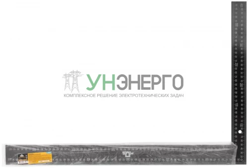 Угольник столярный цельнометаллический 400х600мм MOS 19616М фото 3