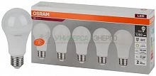 Лампа светодиодная LED Value LVCLA125 15SW/830 грушевидная матовая E27 230В 2х5 RU (уп.5шт) OSRAM 4058075577800