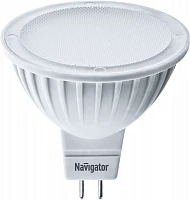 Лампа светодиодная 94 129 NLL-MR16-5-230-4K-GU5.3 5Вт 4000К нейтр. бел. GU5.3 380лм 220-240В Navigator 94129