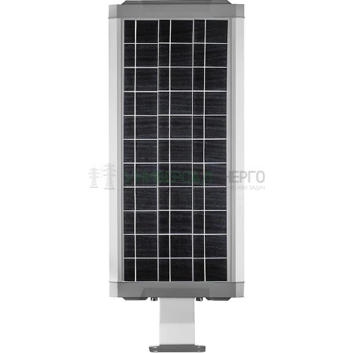 Светодиодный уличный фонарь консольный на солнечной батарее Feron SP2337 12W 6400K с датчиком движения, серый 32189 фото 2