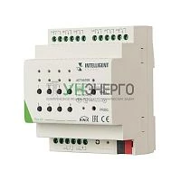 Актуатор KNX-7083-82-DRO-MF-DIN (BUS/230В 8х10А KNX Secure) IP20 пластик INTELLIGENT ARLIGHT 039896