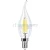 Лампа светодиодная Feron LB-74 Свеча на ветру E14 9W 4000K 25962