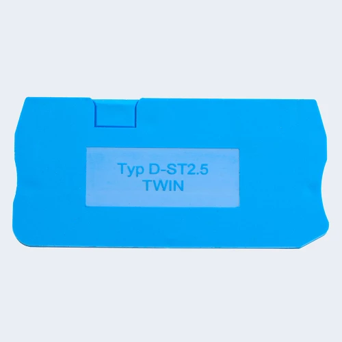 Торцевая заглушка для ЗНИ LD573 2,5 мм² (JXB PT 2,5), синий LD582-1-25 49270 фото 2