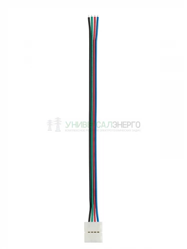 Коннектор для соединения светодиодной RGB ленты шириной 10 мм с драйвером, (уп. 2 шт), TDM фото 3