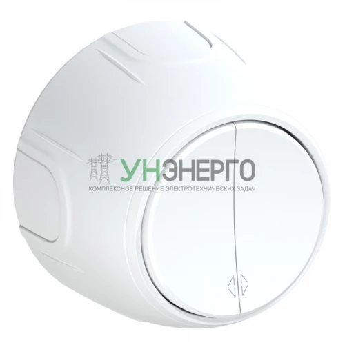 Переключатель 2-м Rotondo бел. OneKeyElectro 7700956