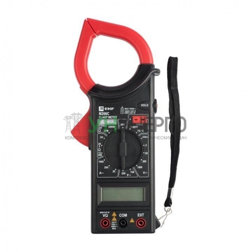 Клещи токовые цифровые M266C Expert EKF In-180702-pc266C фото 4